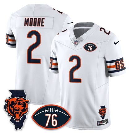 Chicago Bears Honor Steve McMichael Custom Jersey - All Stitched CHIBEA_KDZ - KINDOZY