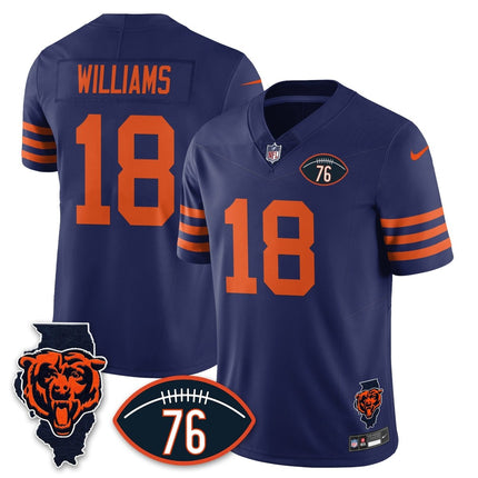 Chicago Bears Honor Steve McMichael Custom Jersey - All Stitched CHIBEA_KDZ - KINDOZY