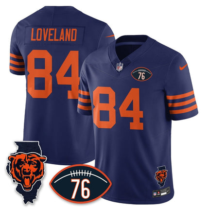 Chicago Bears Honor Steve McMichael Custom Jersey - All Stitched CHIBEA_KDZ - KINDOZY