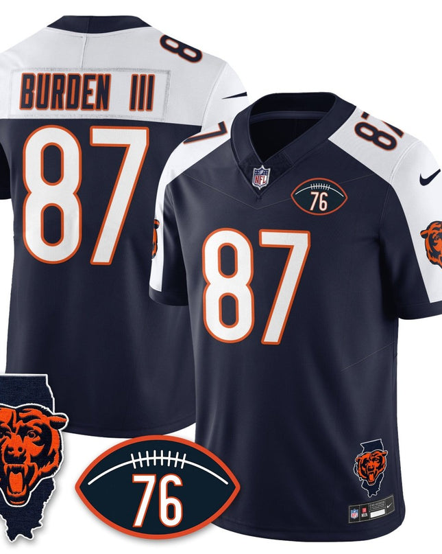 Chicago Bears Honor Steve McMichael Custom Jersey - All Stitched CHIBEA_KDZ - KINDOZY