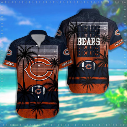 Chicago Bears NFL - Hawaii Shirt T - 47975 CHIBEA_KDZ - KINDOZY