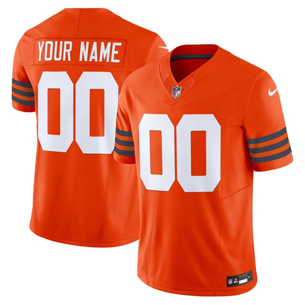Chicago Bears Throwback Vapor Limited Custom Jersey - All Stitched CHIBEA_KDZ - KINDOZY