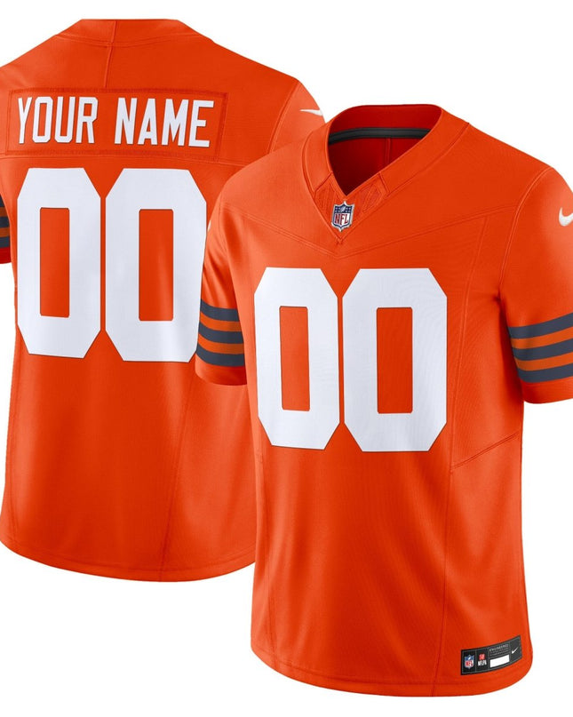Chicago Bears Throwback Vapor Limited Custom Jersey - All Stitched CHIBEA_KDZ - KINDOZY