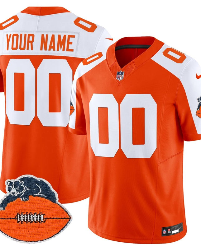 Chicago Bears Throwback Vapor Limited Custom Jersey - All Stitched CHIBEA_KDZ - KINDOZY