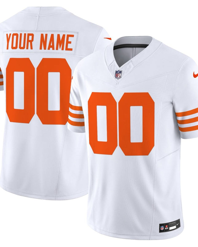 Chicago Bears Throwback Vapor Limited Custom Jersey - All Stitched CHIBEA_KDZ - KINDOZY