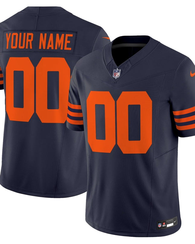 Chicago Bears Throwback Vapor Limited Custom Jersey - All Stitched CHIBEA_KDZ - KINDOZY