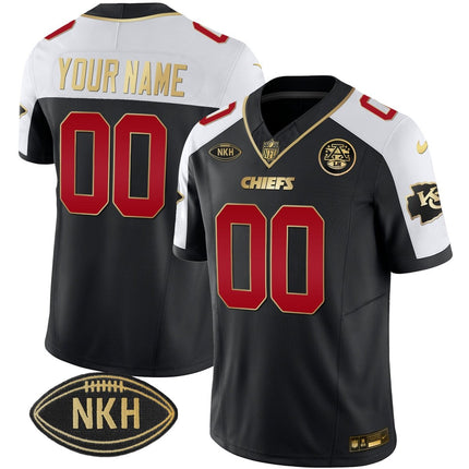 Chiefs NKH Patch 2023 Vapor Limited Custom Jersey - All Stitched KCCHI_KDZ - KINDOZY