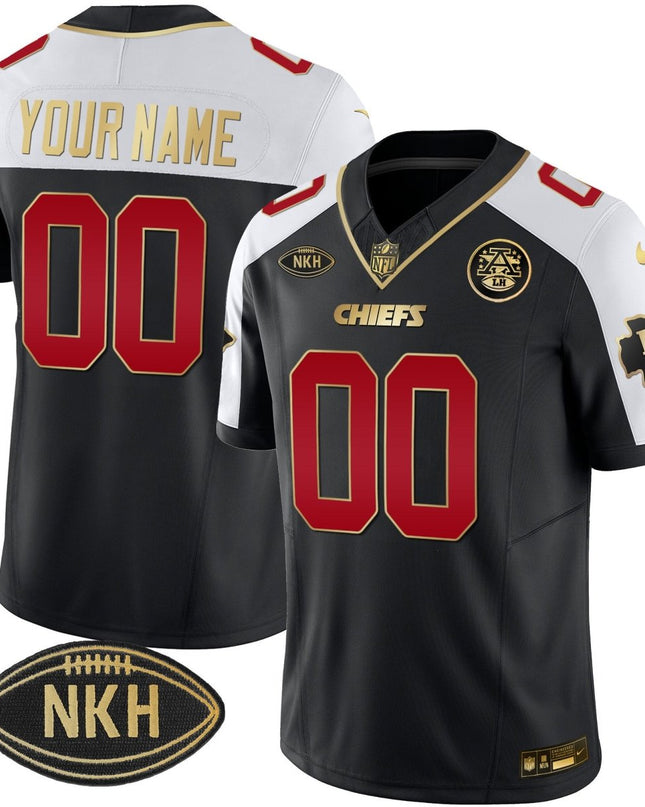 Chiefs NKH Patch 2023 Vapor Limited Custom Jersey - All Stitched KCCHI_KDZ - KINDOZY