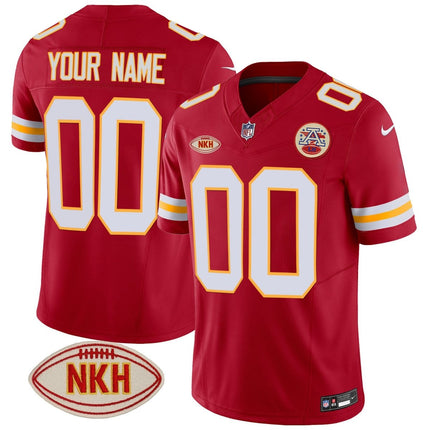 Chiefs NKH Patch 2023 Vapor Limited Custom Jersey - All Stitched KCCHI_KDZ - KINDOZY