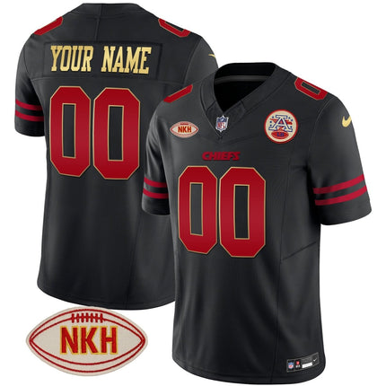 Chiefs NKH Patch 2023 Vapor Limited Custom Jersey - All Stitched KCCHI_KDZ - KINDOZY