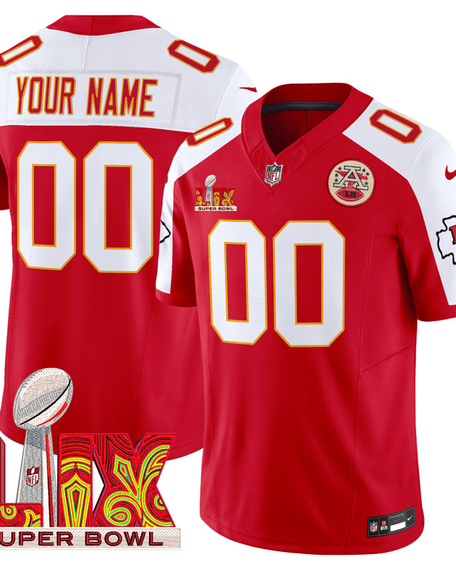 Chiefs Super Bowl LIX Patch Vapor Limited Custom Jersey - All Stitched KCCHI_KDZ - KINDOZY