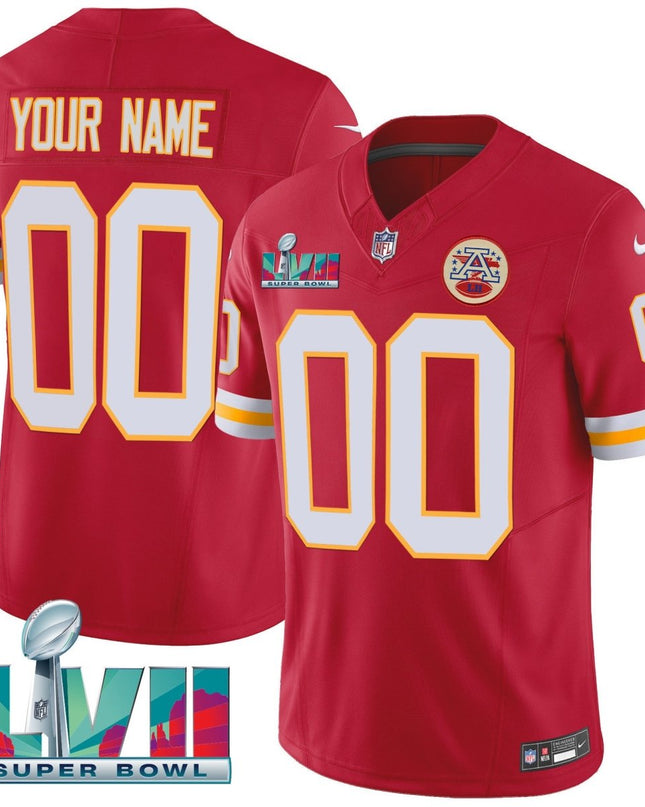 Chiefs Throwback Limited Vapor Custom Jersey - All Stitched KCCHI_KDZ - KINDOZY