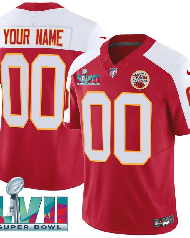Chiefs Throwback Limited Vapor Custom Jersey - All Stitched KCCHI_KDZ - KINDOZY