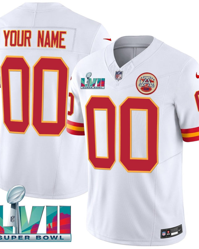 Chiefs Throwback Limited Vapor Custom Jersey - All Stitched KCCHI_KDZ - KINDOZY