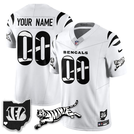 Cincinnati Bengals Vapor F.U.S.E. Limited Custom Jersey - All Stitched CINBEN_KDZ - KINDOZY
