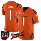 Orange / Ja'Marr Chase - 1 / S