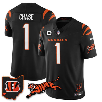 Cincinnati Bengals Vapor F.U.S.E. Limited Jersey - All Stitched CINBEN_KDZ - KINDOZY