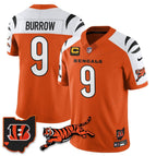 Orange Alternate / Joe Burrow - 9 / S