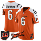 Orange Alternate / Jake Browning - 6 / S