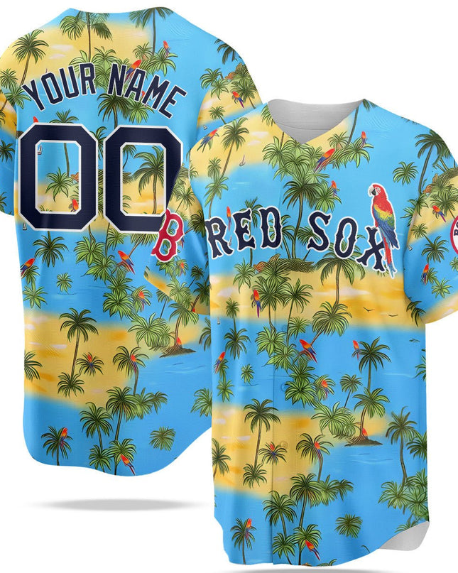 Custom Boston Red Sox Summer 2025 Jersey - Stitched BOSRED_KDZ - KINDOZY
