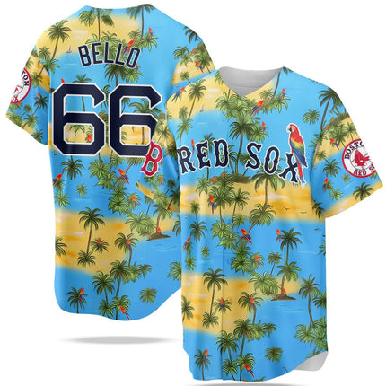 Custom Boston Red Sox Summer 2025 Jersey - Stitched BOSRED_KDZ - KINDOZY