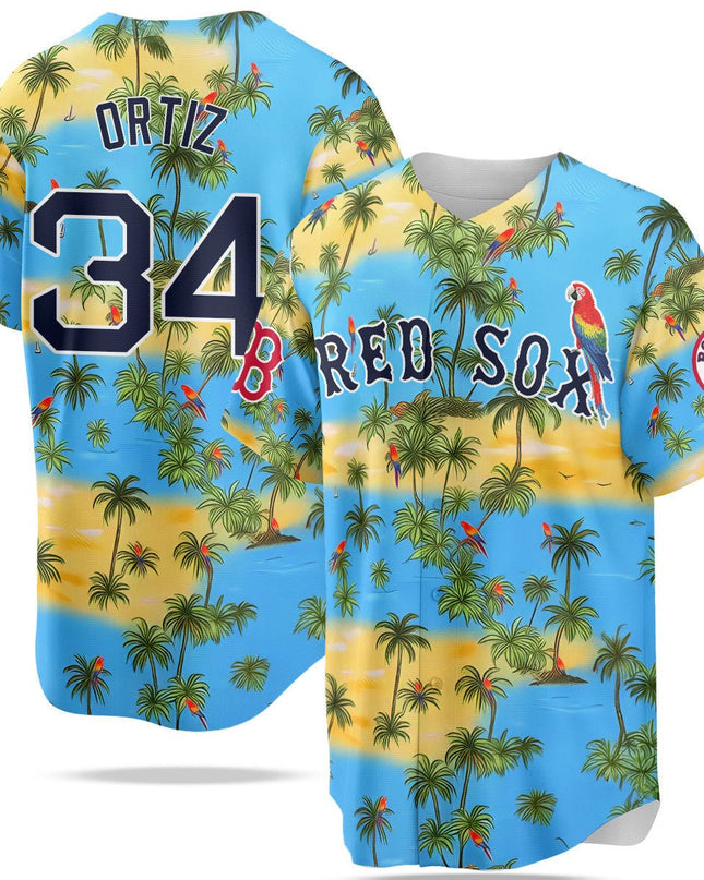 Custom Boston Red Sox Summer 2025 Jersey - Stitched BOSRED_KDZ - KINDOZY