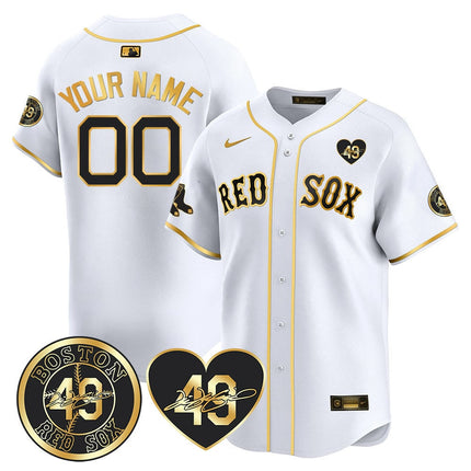 Custom Boston Red Sox Tim Wakefield Memorial Jersey – All Stitched BOSRED_KDZ - KINDOZY