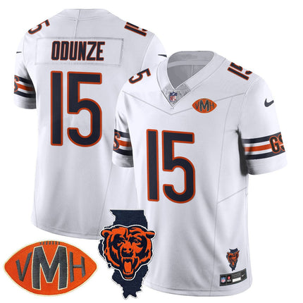 Custom Chicago Bears Honor Virginia Halas McCaskey Jersey - All Stitched CHIBEA_KDZ - KINDOZY