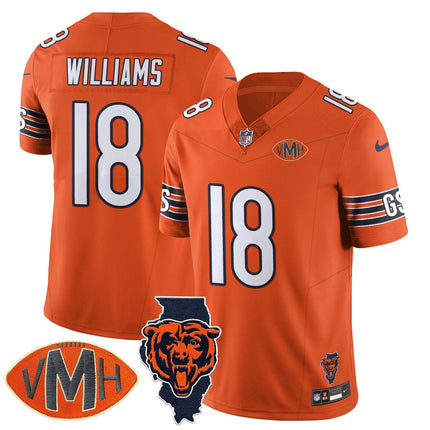 Custom Chicago Bears Honor Virginia Halas McCaskey Jersey - All Stitched CHIBEA_KDZ - KINDOZY