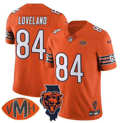 Custom Chicago Bears Honor Virginia Halas McCaskey Jersey - All Stitched CHIBEA_KDZ - KINDOZY