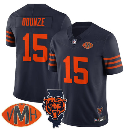 Custom Chicago Bears Honor Virginia Halas McCaskey Jersey - All Stitched CHIBEA_KDZ - KINDOZY