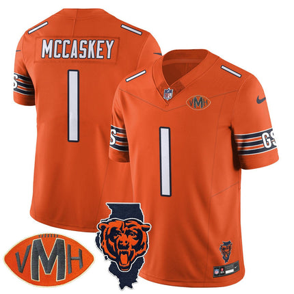 Custom Chicago Bears Honor Virginia Halas McCaskey Jersey - All Stitched CHIBEA_KDZ - KINDOZY