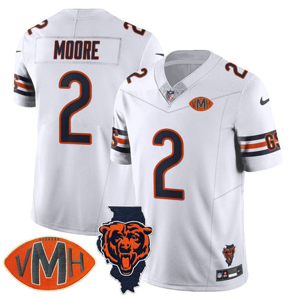 Custom Chicago Bears Honor Virginia Halas McCaskey Jersey - All Stitched CHIBEA_KDZ - KINDOZY