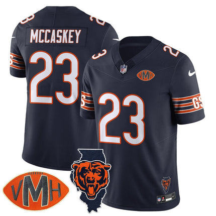 Custom Chicago Bears Honor Virginia Halas McCaskey Jersey - All Stitched CHIBEA_KDZ - KINDOZY