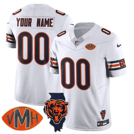 Custom Chicago Bears Honor Virginia Halas McCaskey Jersey - All Stitched CHIBEA_KDZ - KINDOZY