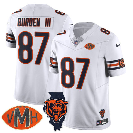 Custom Chicago Bears Honor Virginia Halas McCaskey Jersey - All Stitched CHIBEA_KDZ - KINDOZY
