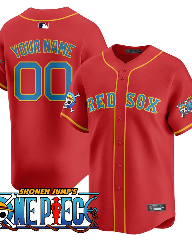 Custom Gender/Name Boston Red Sox OP 2025 Limited Jersey - All Stitched BOSRED_KDZ - KINDOZY