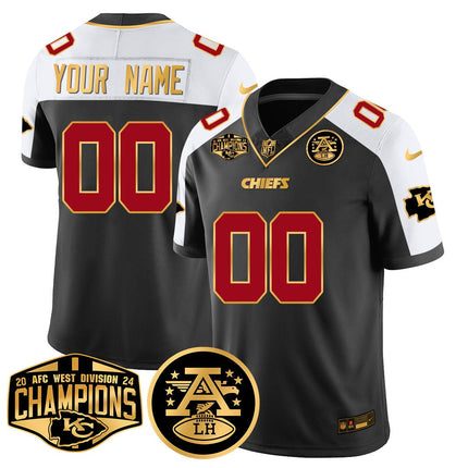 Custom Gender/Name Chiefs 2024 AFC West Champs Jersey - All Stitched KCCHI_KDZ - KINDOZY
