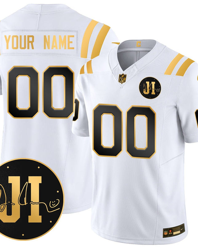 Custom Indianapolis Colts Limited 2025 Jersey - Memorial Patch for Jim Irsay - All Stitched INDCOL_KDZ - KINDOZY
