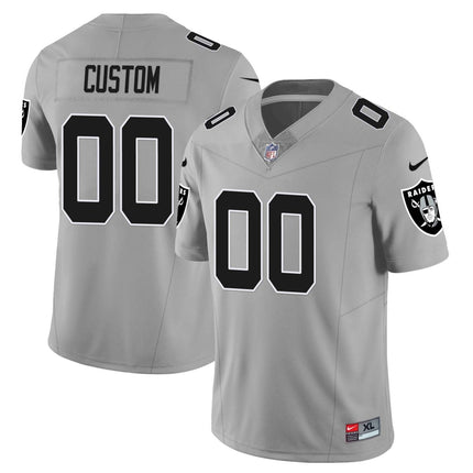 Custom Las Vegas Raiders 2023 Nevada Sliver State Patch Jersey - All Stitched LVRAI_KDZ - KINDOZY