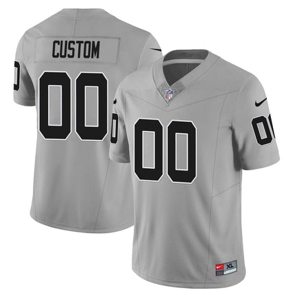 Custom Las Vegas Raiders 2023 Nevada Sliver State Patch Jersey - All Stitched LVRAI_KDZ - KINDOZY