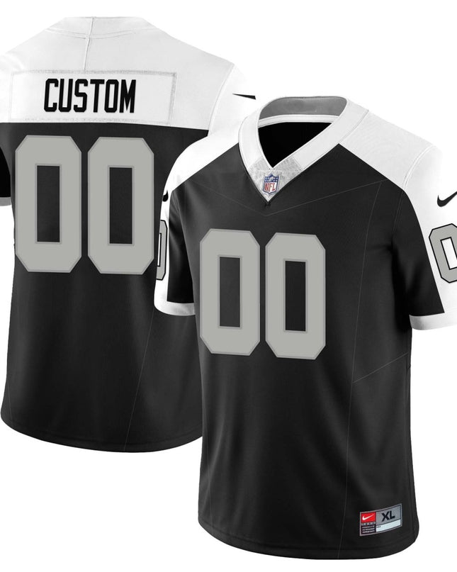 Custom Las Vegas Raiders 2023 Nevada Sliver State Patch Jersey - All Stitched LVRAI_KDZ - KINDOZY