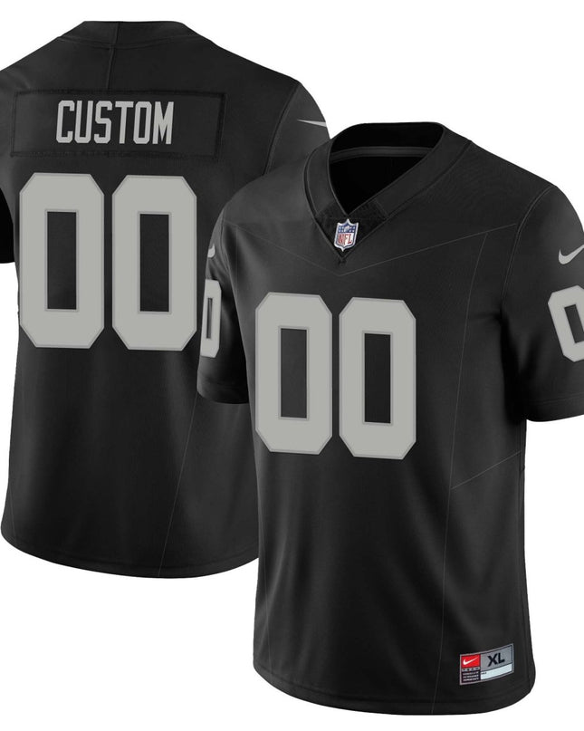 Custom Las Vegas Raiders 2023 Nevada Sliver State Patch Jersey - All Stitched LVRAI_KDZ - KINDOZY