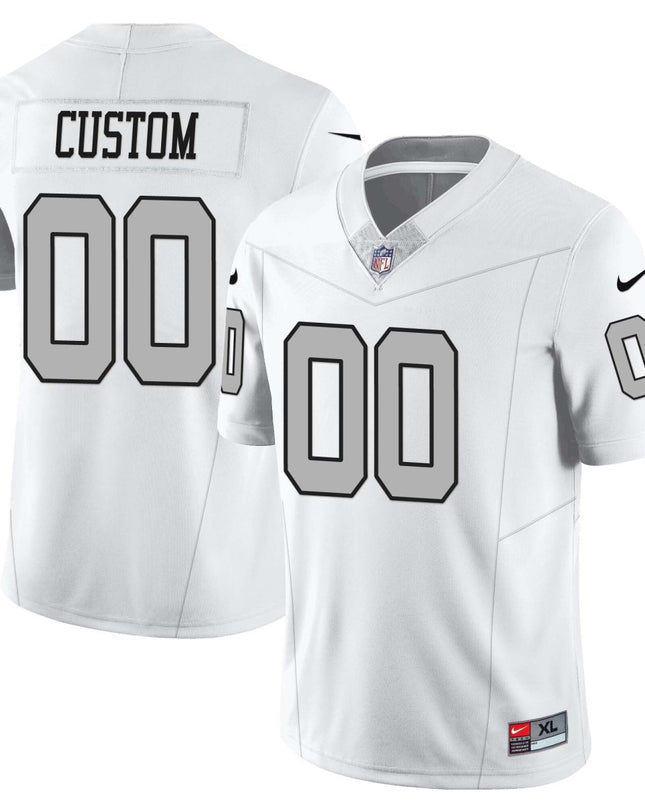 Custom Las Vegas Raiders 2023 Nevada Sliver State Patch Jersey - All Stitched LVRAI_KDZ - KINDOZY