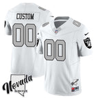Nevada Sliver State Patch / White 2 / S