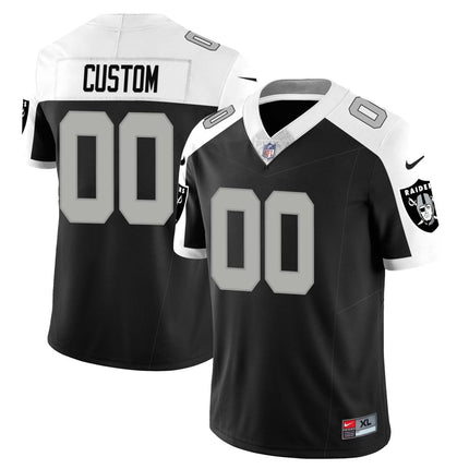 Custom Las Vegas Raiders 2023 Nevada Sliver State Patch Jersey - All Stitched LVRAI_KDZ - KINDOZY