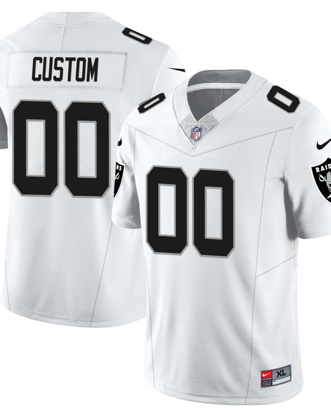 Custom Las Vegas Raiders 2023 Nevada Sliver State Patch Jersey - All Stitched LVRAI_KDZ - KINDOZY