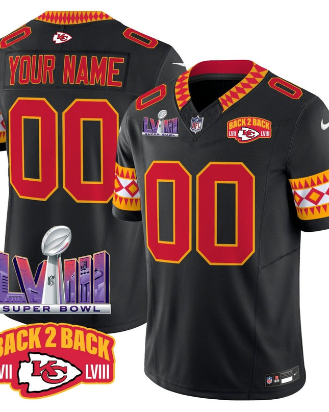 Custom Name/Gender Chiefs Special Vapor Limited Jersey - All Stitched KCCHI_KDZ - KINDOZY