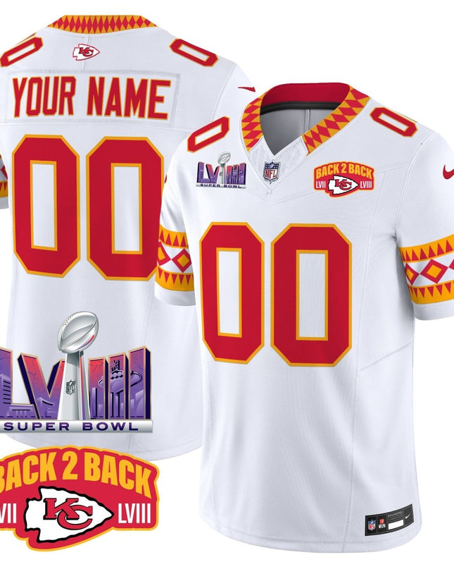 Custom Name/Gender Chiefs Special Vapor Limited Jersey - All Stitched KCCHI_KDZ - KINDOZY