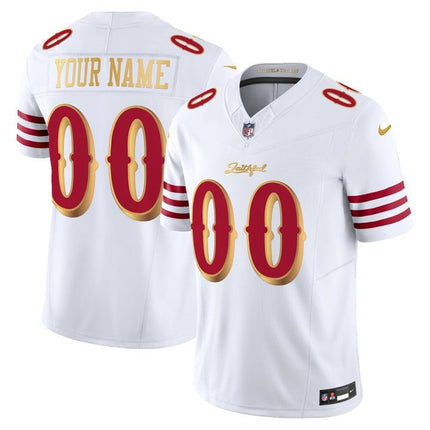 Custom San Francisco 49ers 2025 “Rivalries” Vapor Limited Jersey V2 - All Stitched SF49_KDZ - KINDOZY